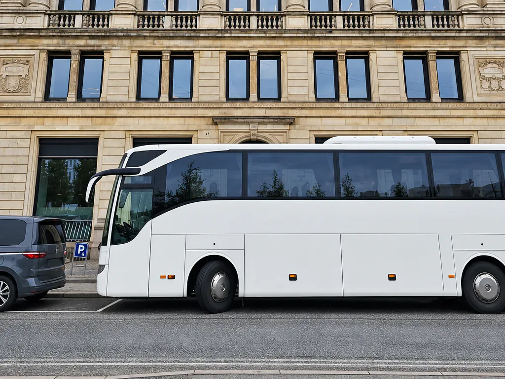 BusCom coach with luggage hold for groups in Göttingen